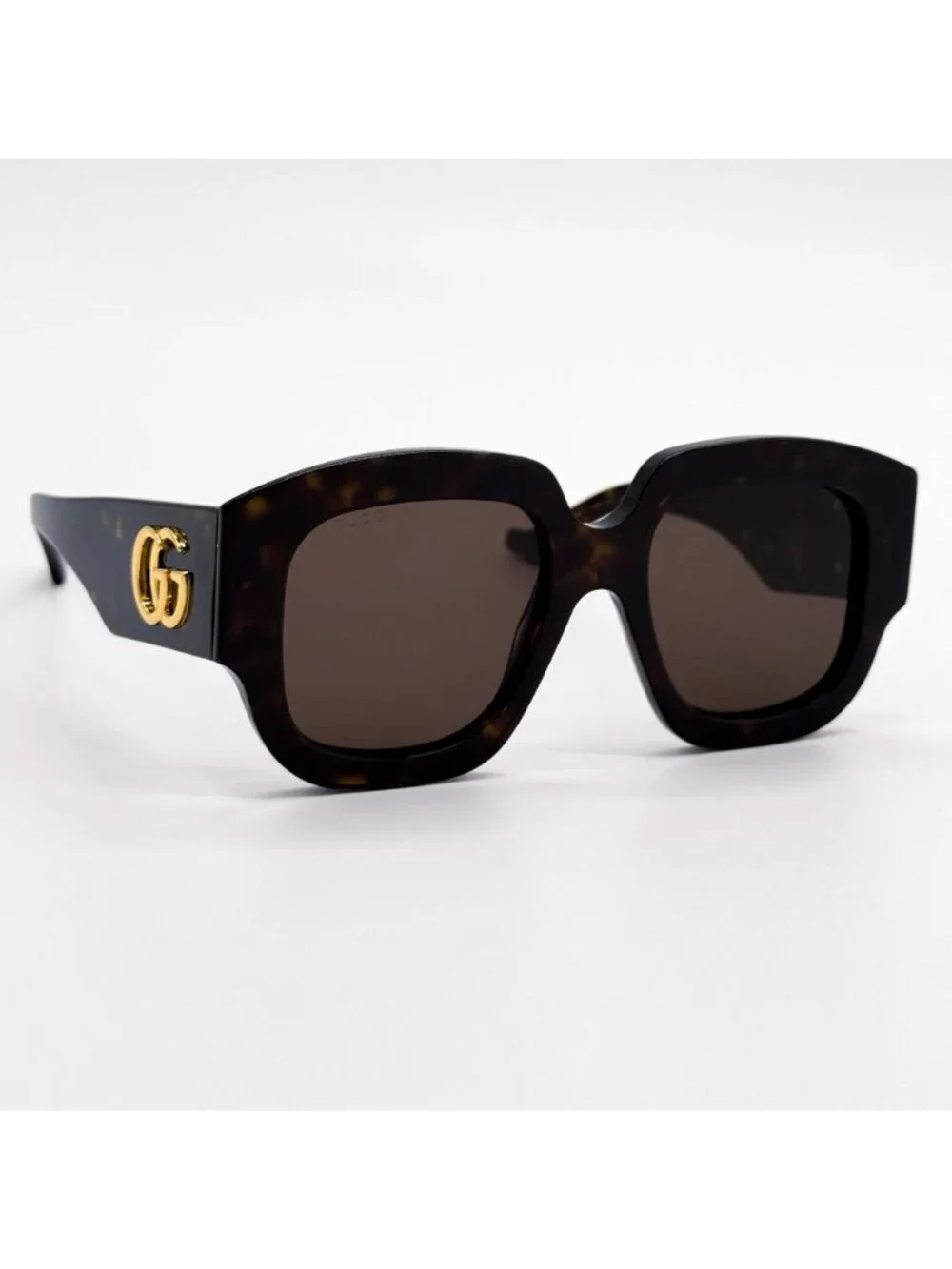 New Gucci Havana Brown Women Sunglasses GG1546S 002